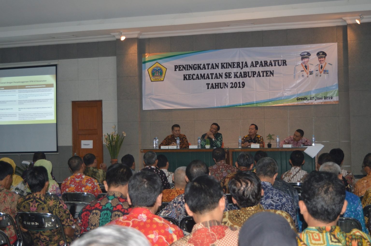 Tahun 2020, Seluruh Kecamatan Di Gresik Sudah ZI, WBK dan WBBM