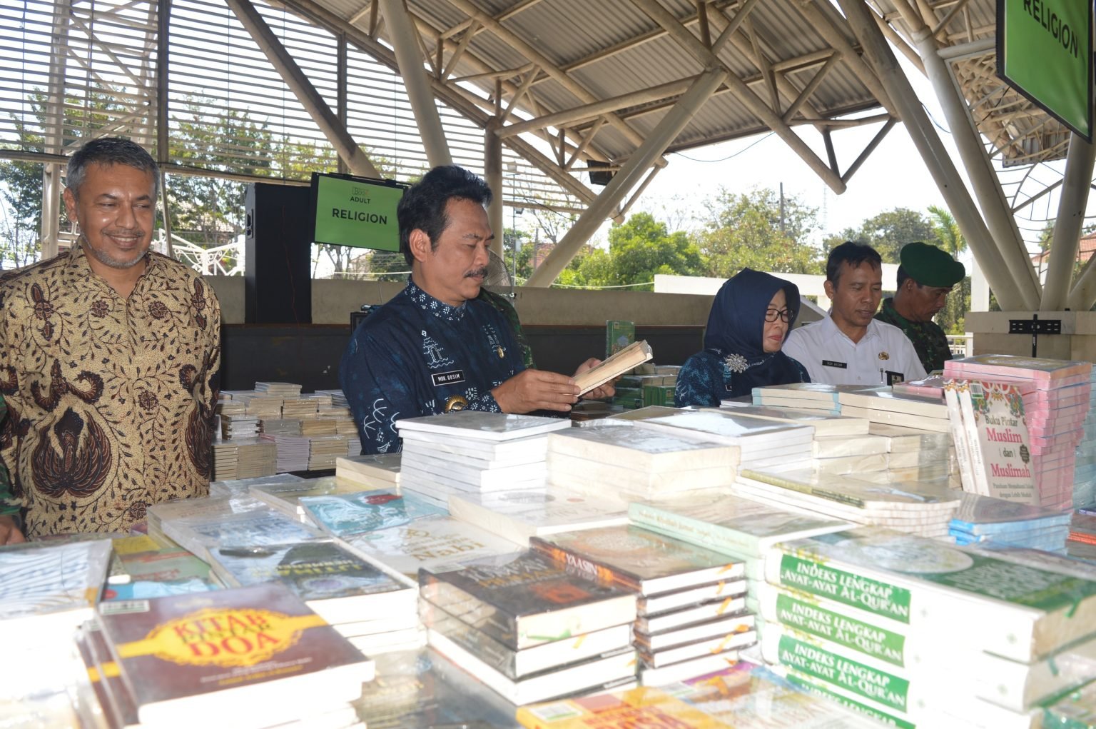 Ada Buku Rp 5 ribu di Pameran Buku di Gresik
