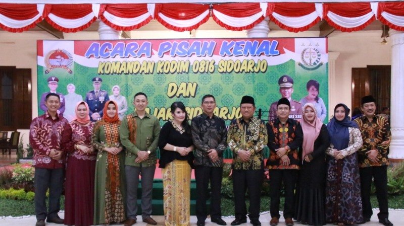 Komandan Kodim 0816 dan Kajari Baru Sidoarjo