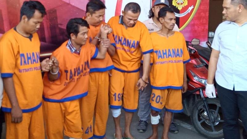 Komplotan Spesialis Pencuri Motor Asal Pasuruan Diringkus Polisi
