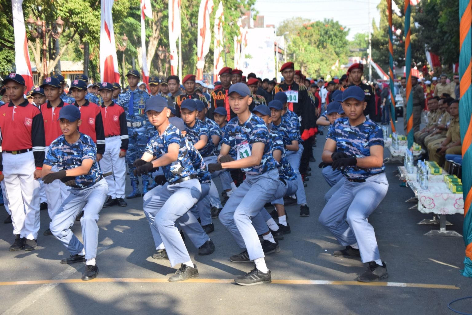 Gerak Jalan Rasa Karnaval Ada di lamongan
