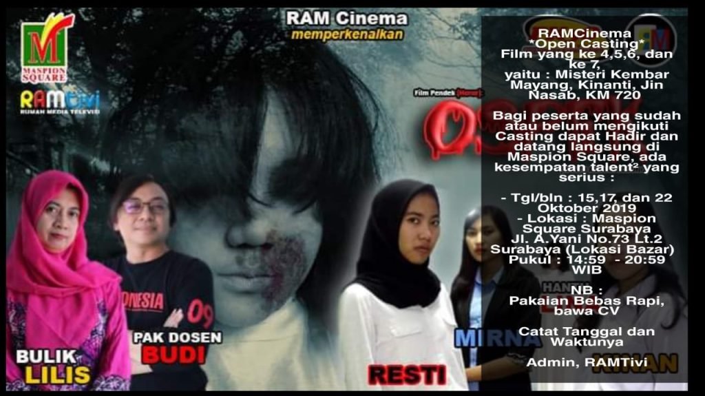RAM Cinema Open Casting di Maspion Square