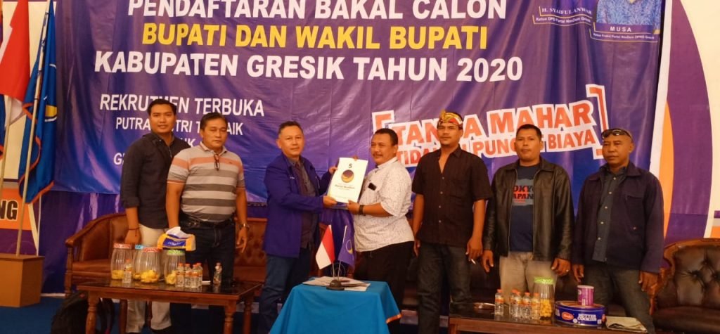 Ambil Formulir di Nasdem, Ahmad Nadir Dapat Nomer 9
