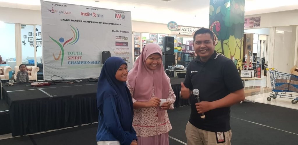 Indihome Meriahkan Acara Yel-Yel IWO Jatim