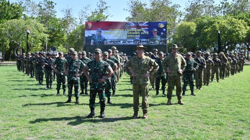 Kasad Indonesia dan Australia Saksikan Puncak Latian Bersama Wirra Jaya Ausindo 2019