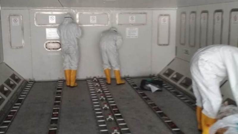 Airbus 330-300CEO Batik Air “Misi Kemanusiaan” Telah Jalani Proses Sterilisasi