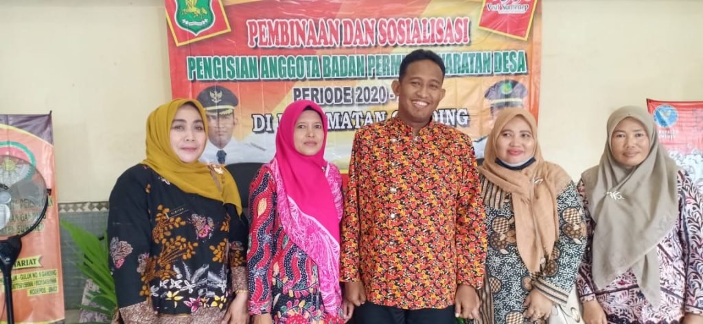 Wabup Sumenep Menghadiri Pembinaan Pengisian anggota BPD