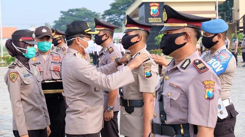 Empat Kapolsek Diganti di Lingkup Polresta Sidoarjo