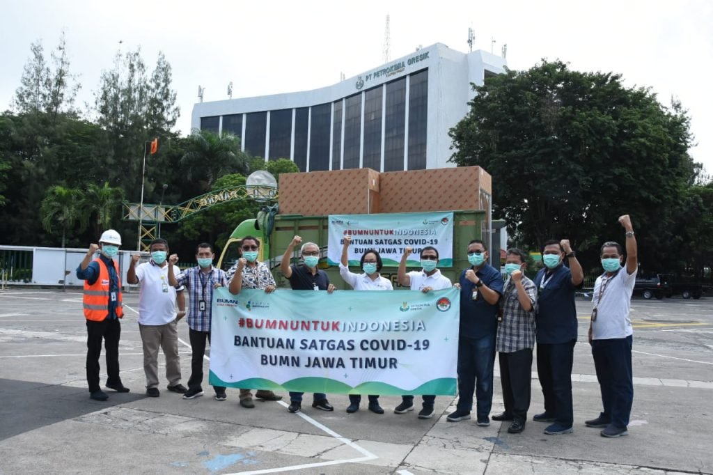 Petrokimia Gresik Kucurkan Rp 7,9 Miliar Demi Melawan Covid-19
