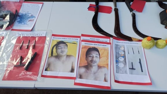 Dua Bandit Raja Tega Berhasil Dilumpuhkan Jatanras Polda Jatim