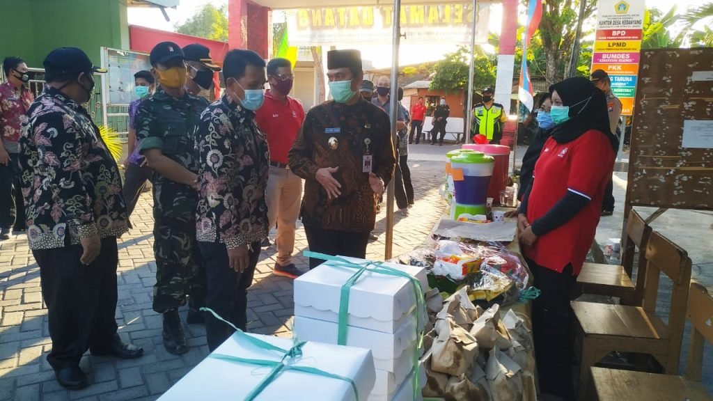 Wabup Qosim Launching Desa Kedanyang Sebagai Kampung Tangguh Semeru