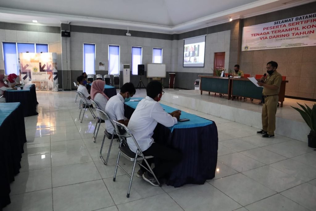 DPUTR Gresik Sertifikasi Tenaga Konstruksi Melalui Daring