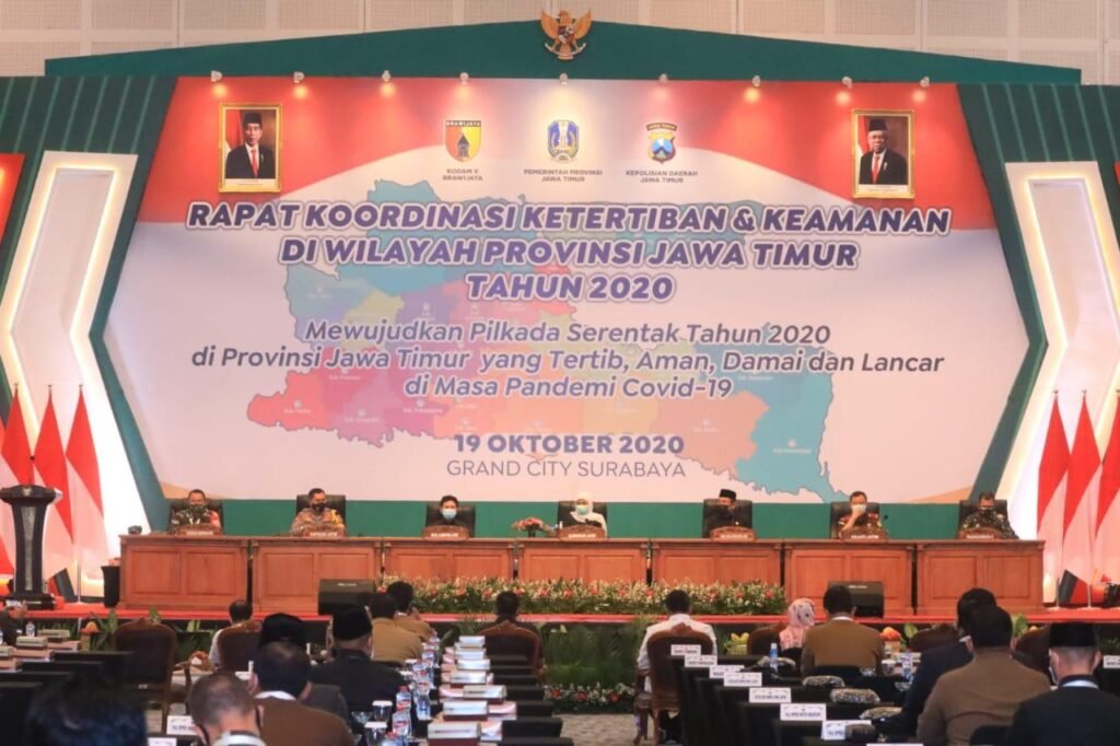 Jelang Pilkada, Forkopimda Jatim Gelar Rakor Kamtibmas
