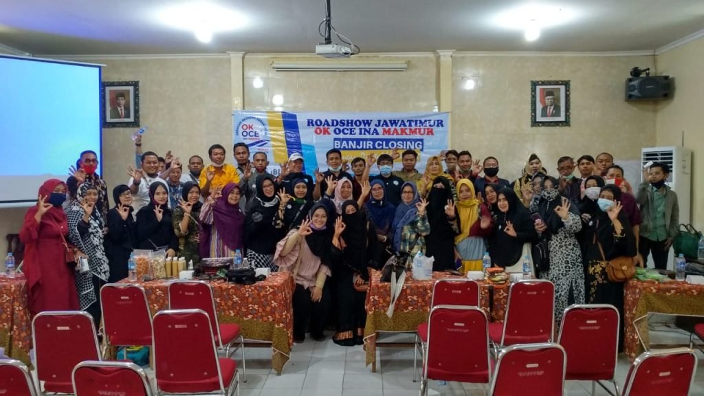 DINAS KOPERASI DAN UKM KABUPATEN SUMENEP BERSAMA OK OCE INA MAKMUR TINGKATKAN DAYA SAING DAN PEMASARAN ONLINE PRODUK UMKM