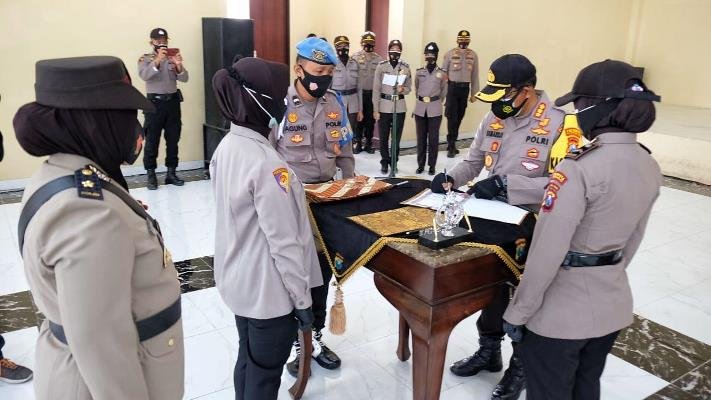 Sertijab di Poilres Kota Sidoarjo