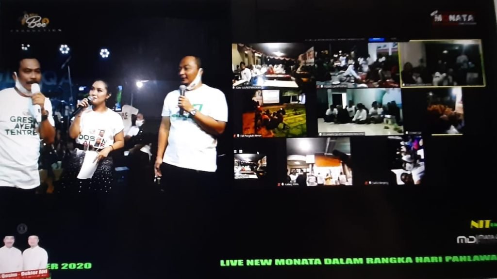 Live Launching Jingle QA Disambut Meriah Pendukung Seluruh Gresik