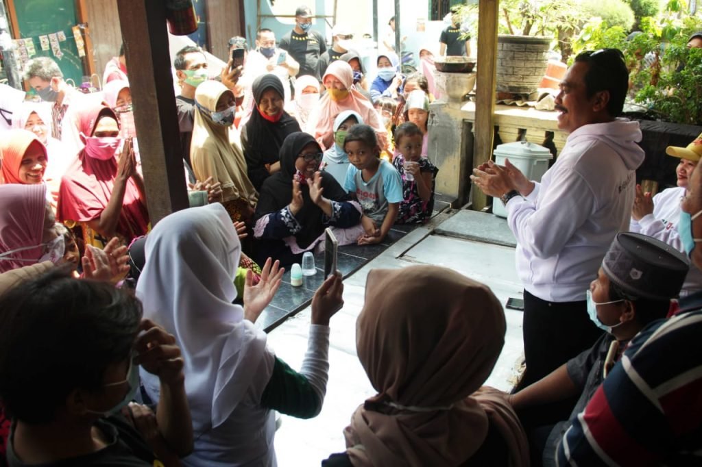 Pak Qosim dan Mas Alif Blusukan di Kecamatan Kota, Serap Aspirasi Warga