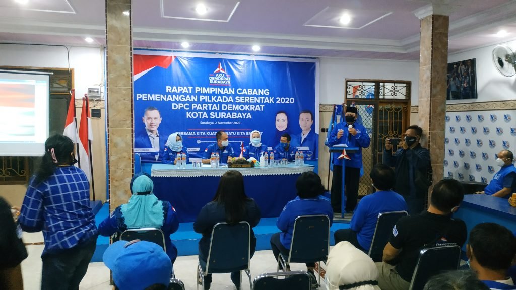 Demi Memastikan MAJU Menang DPP Partai Demokrat Menerjunkan Satgas Pemenangan Pilkada di Surabaya