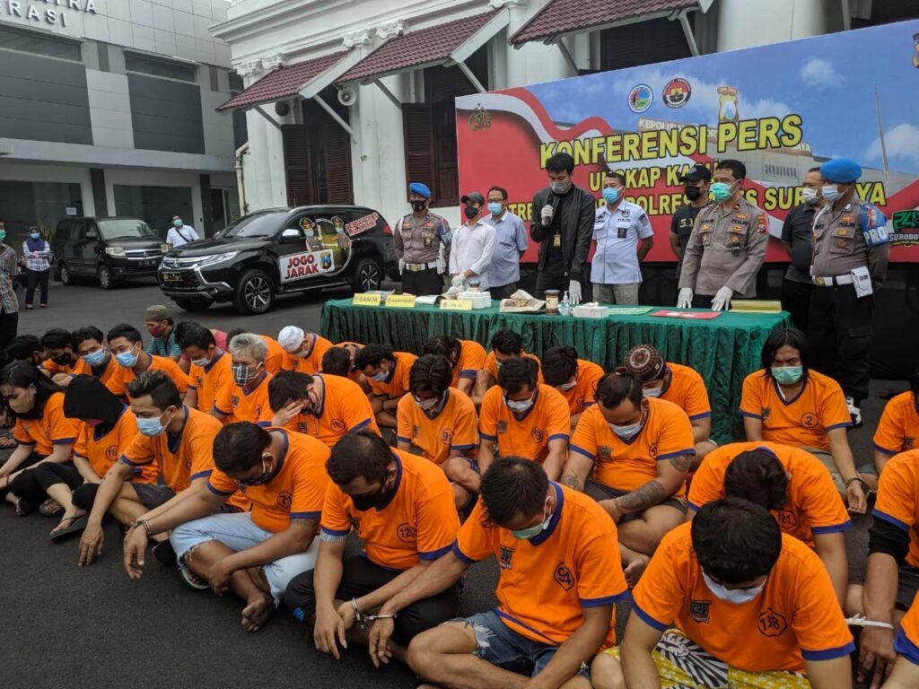 Konsumsi Barang Haram, Polisi Amankan Puluhan Orang Pelaku