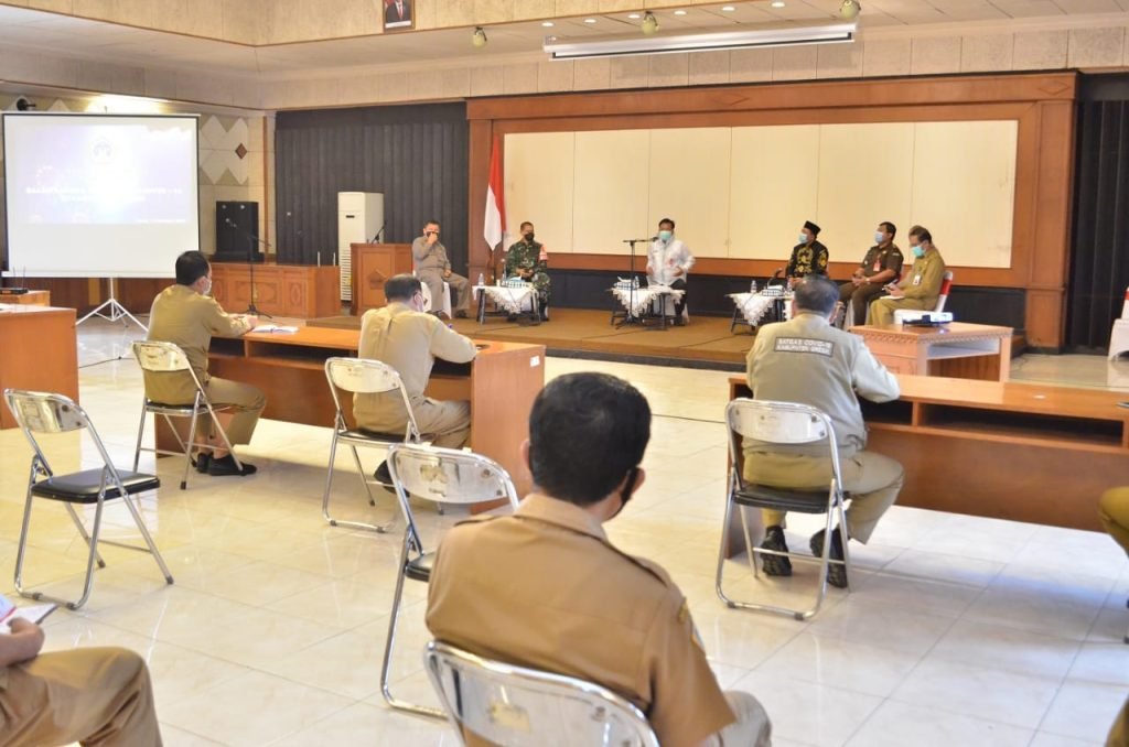Bupati Gresik Kembali Aktifkan Penegakan Protokol Kesehatan