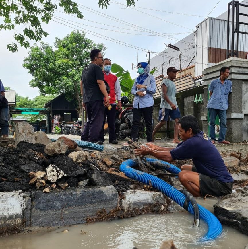 Pipa Pangsud Rapuh, Dirut PDAM Pimpin Perbaikan