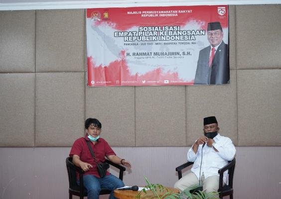 H Muhajirin Sosialisasi Empat Pilar Kebangsaan Bersama Perempuan