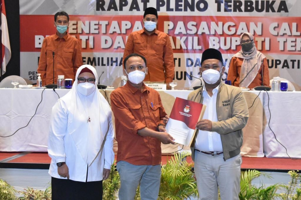 Ditetapkan Sebagai Bupati, Gus Yani: Butuh Kolaborasi Membangun Gresik