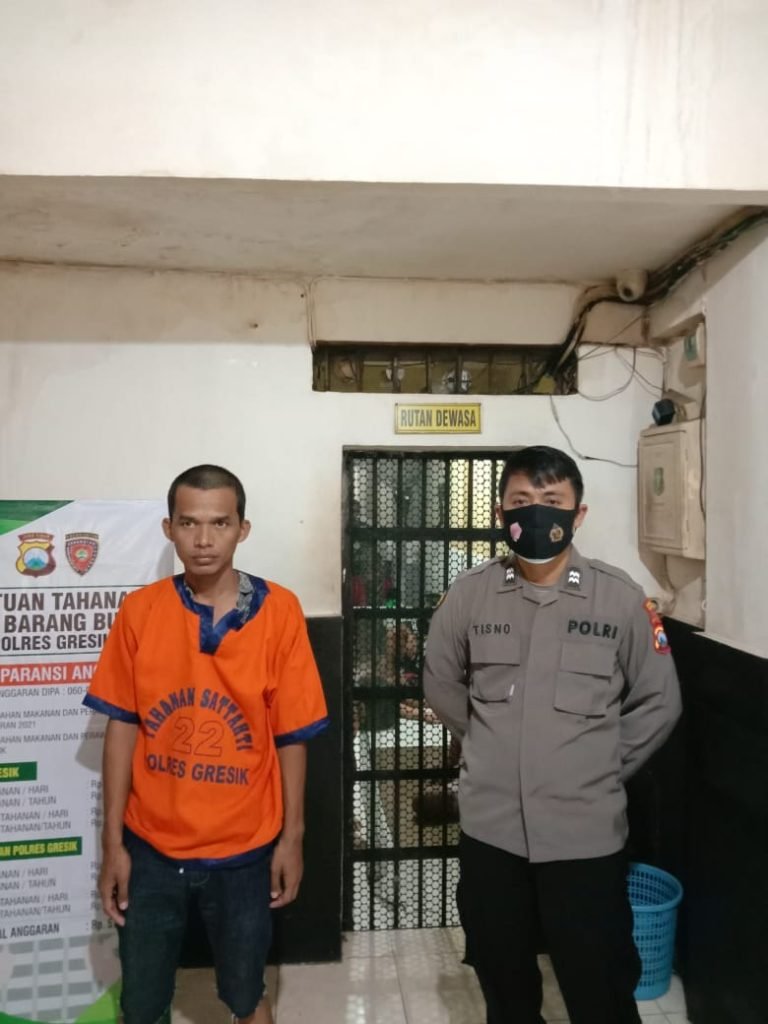 Polres Gresik Tangkap Pemasok Sabu di Madura