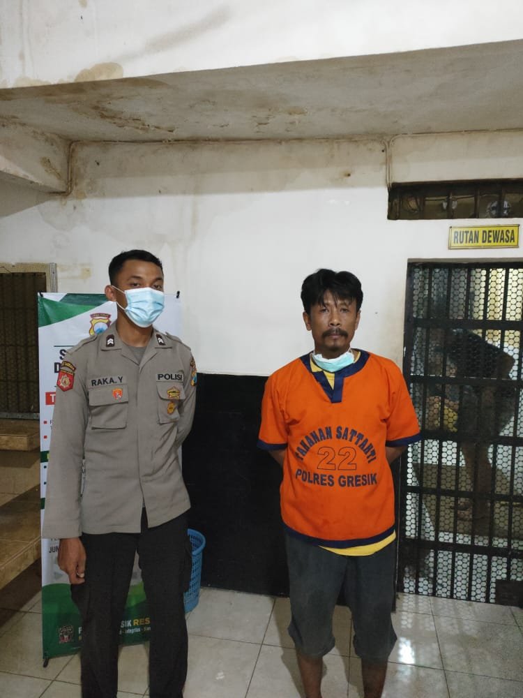 Jualan Rokok Berisi Sabu, Sopir Truk Ditangkap Sat Narkoba Polres Gresik