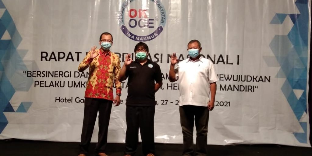 Wujudkan Pelaku UMKM Baru,Gubernur Jatim Buka Rakornas Perdana OKE OCE INA Makmur