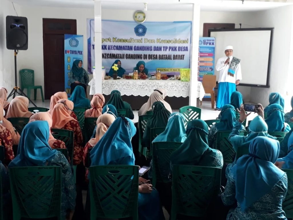 Memperingati Isra’ Mi’raj Nabi Muhammad SAW PKK Ganding