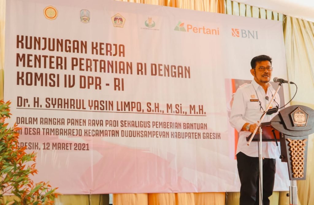 Dihadapan Menteri, Wabup Bu Min Pamerkan Gresik Miliki Jeruk Varietas Unggulan Lokal Daerah