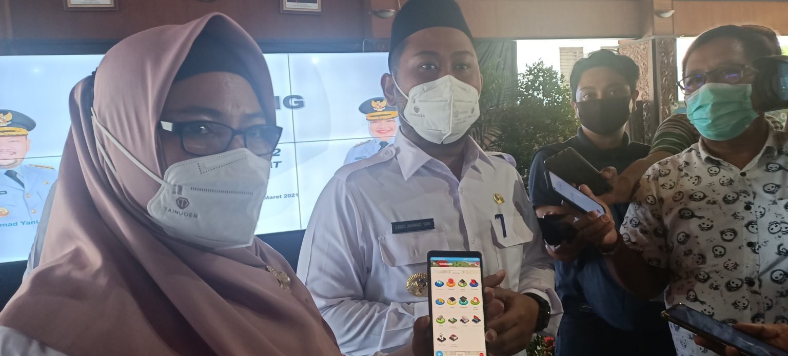 Bupati Gresik Launching Aplikasi Gresik Pedia dan Gresik Akas 112