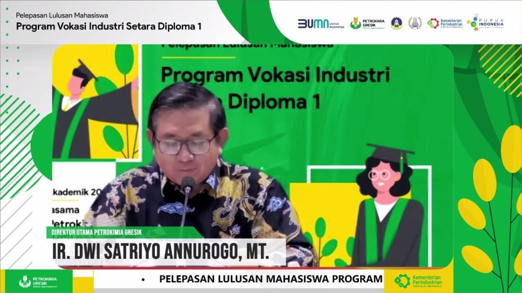 Program Vokasi Industri Komitmen Petrokimia Gresik Instruksi Presiden RI