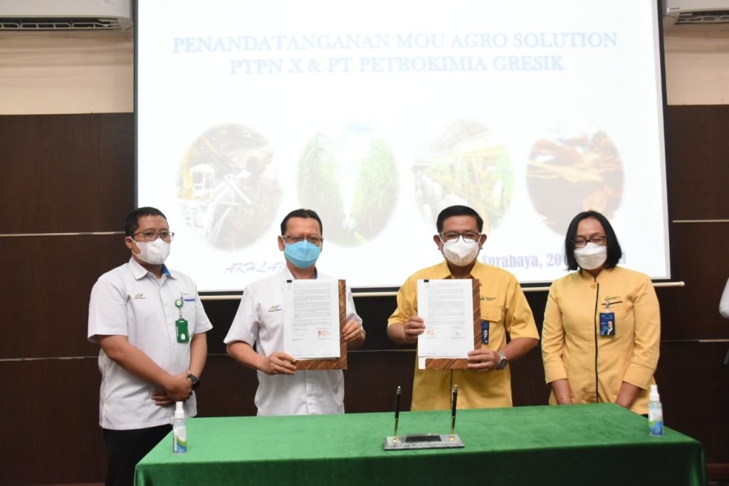 Dirut PTPN X Aris Toharisman: “Terimakasih Petrokimia Gresik”