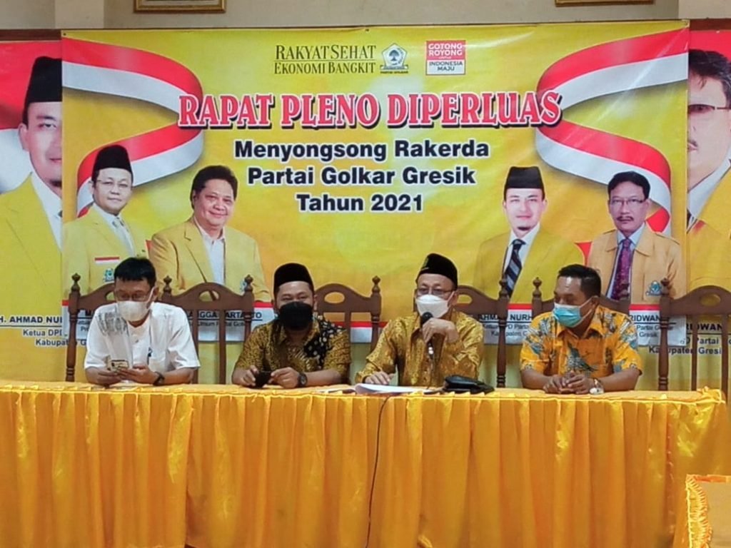 Bupati Gus Yani Berharap Dukungan Partai Golkar Wujudkan Gresik Baru