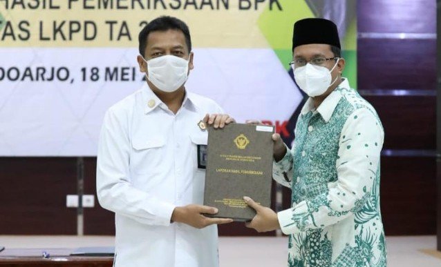 Delapan Kali Kabupaten Sidoarjo Dapat Penilaian WTP