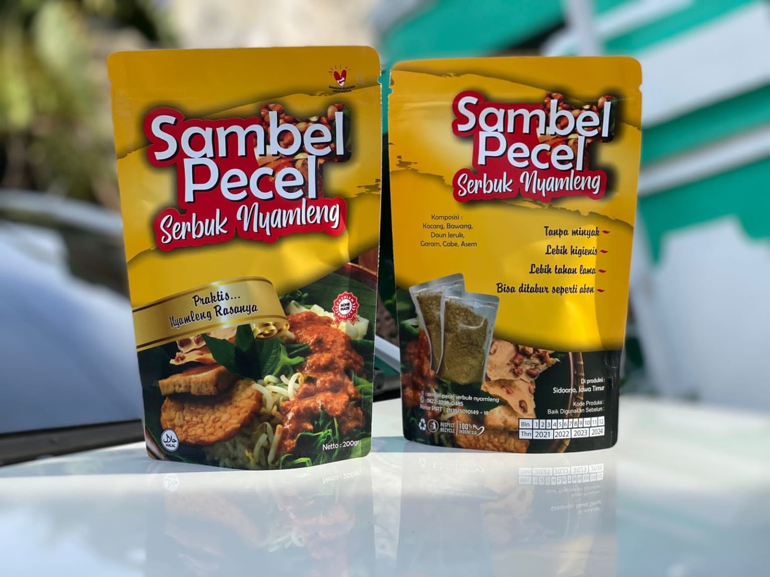 Bumbu Pecel Serbuk Nyamleng, Bumbu Pecel Serbuk Pertama di Dunia