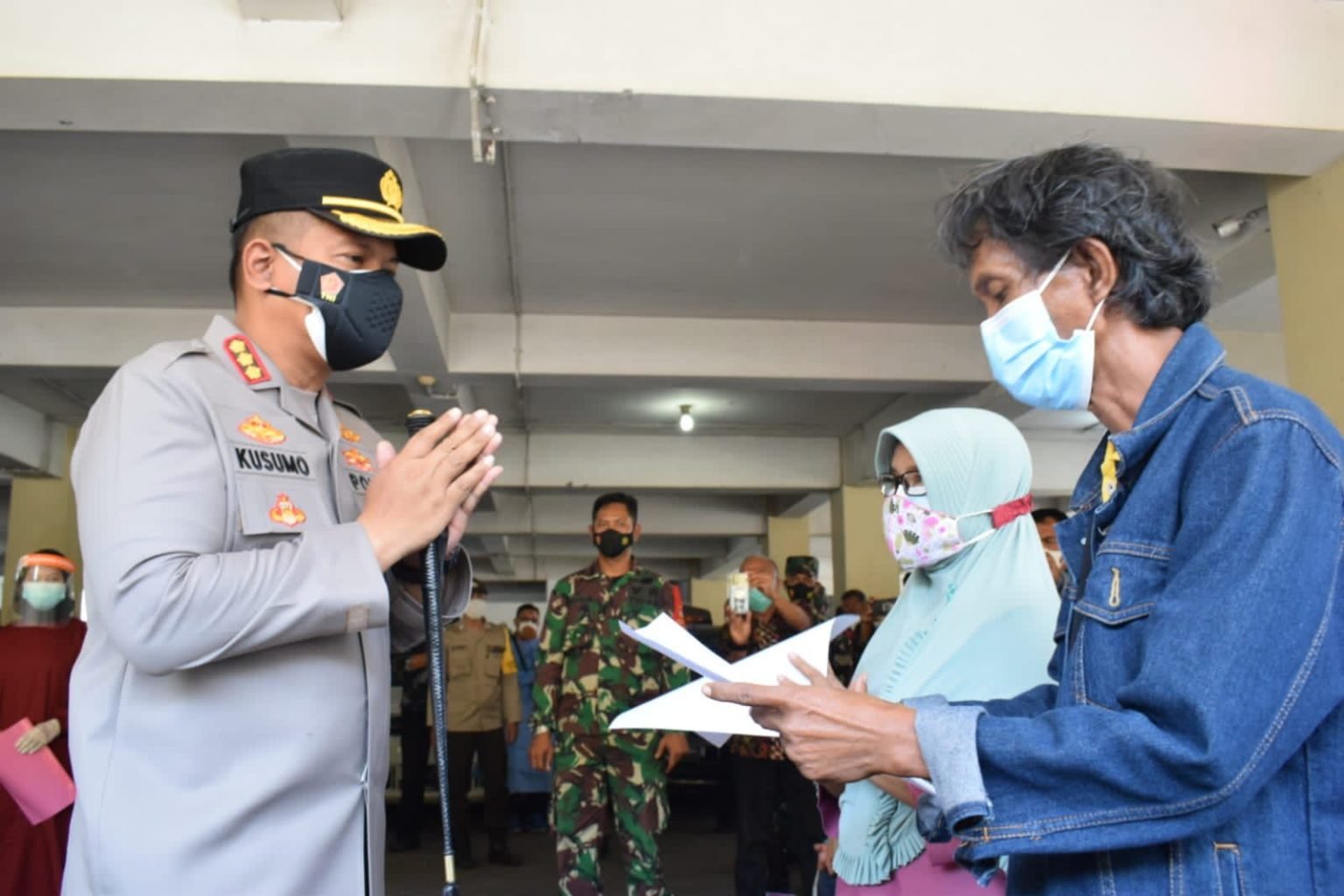 Kapolres Sidoarjo, Covid 19 Bukanlah Aib