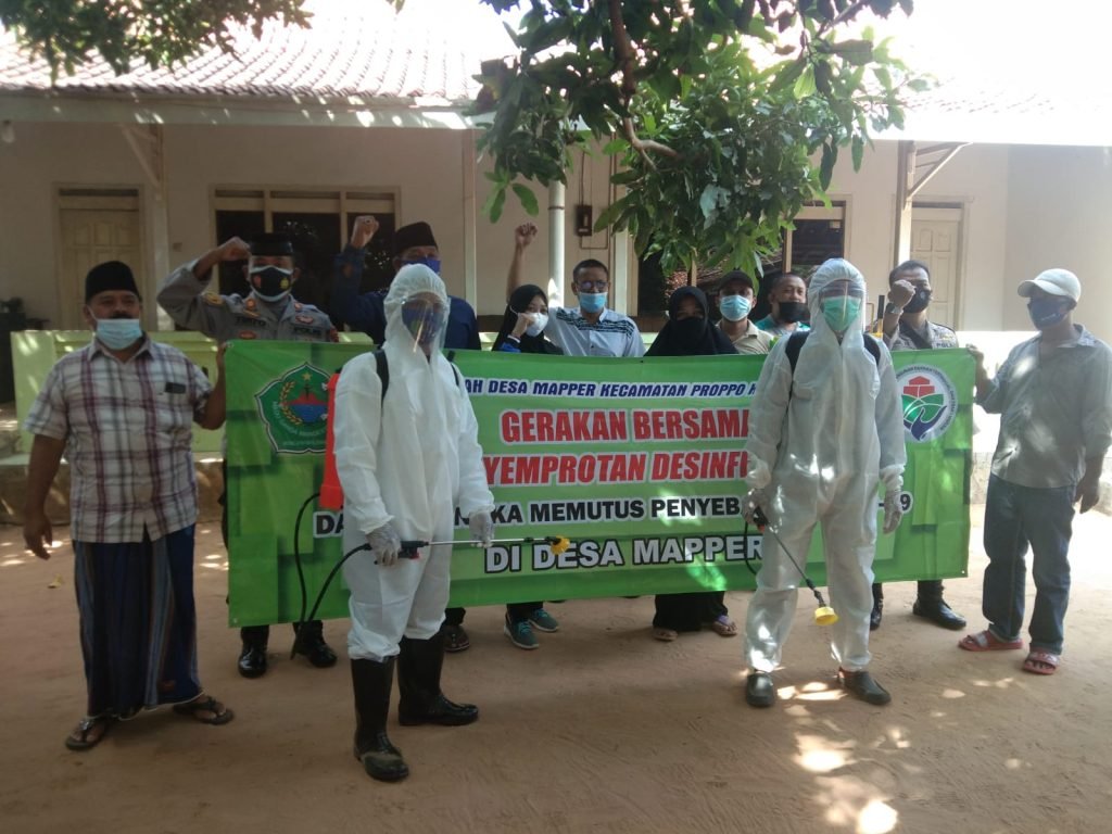 Desa Mapper gelar penyemprotan dan suntik vaksin
