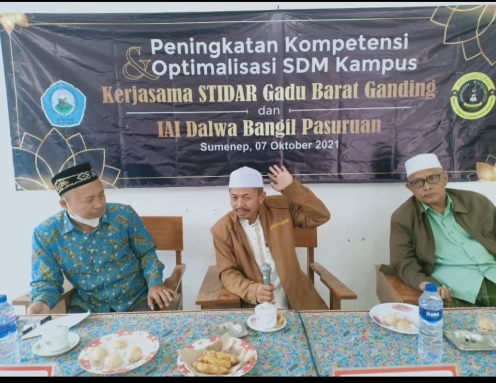 STIDAR Sumenep MoU IAI Dalwa Berkaitan Penelitian Tekhnologi Masa Kini