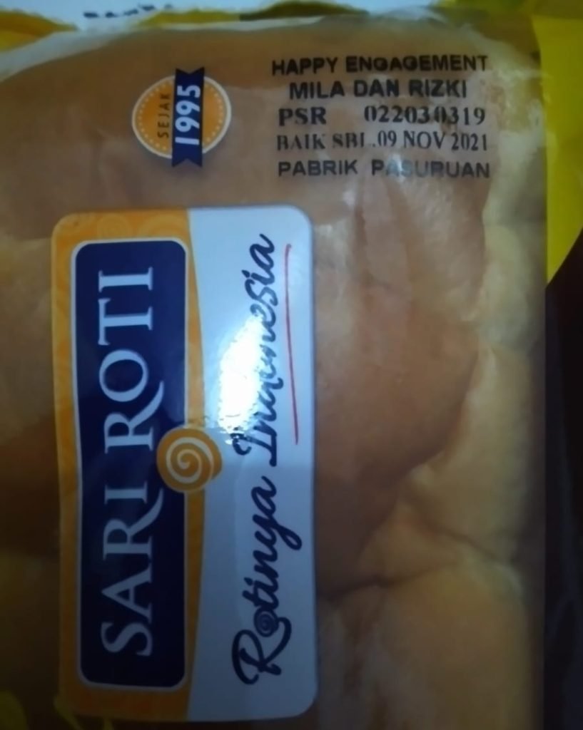Yuuk Segera Pesan Sari Roti, Roti Bisa Di Printing Nama