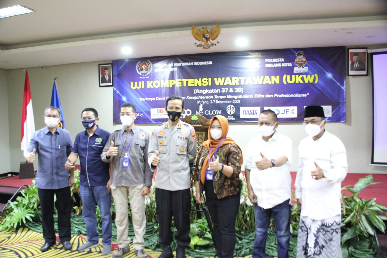 Uji Kompetensi Wartawan (UKW) yang Dilakasanakan Oleh PWI Malang Raya Resmi Dibuka