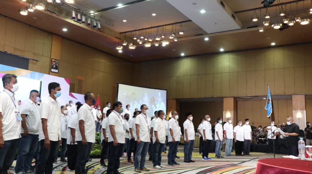 Pengurus PWI Jawa Timur Periode Th 2021 – 2026 Resmi Dilantik, Junjung Pers Yang Sehat Cerdas Dan Berwibawa