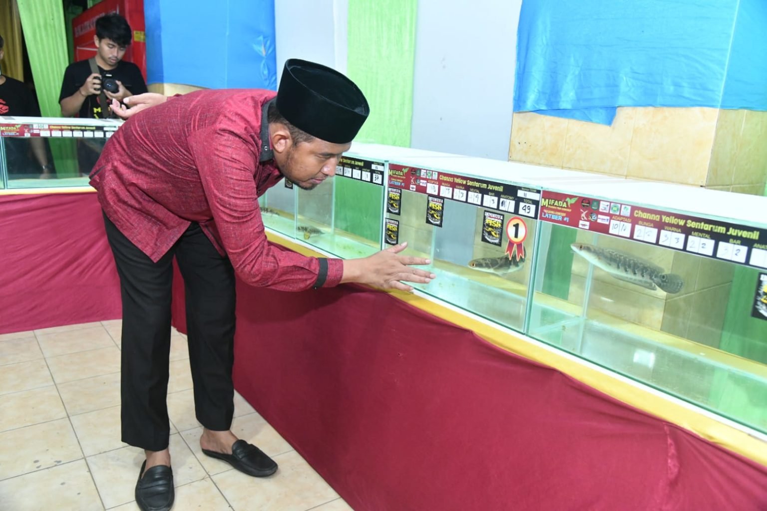 Bupati Sumenep Apresiasi Kontes Ikan Chana