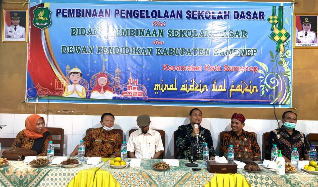 Tingkatkan Kualitas Pendidik dan Siswa, Disdik Sumenep Gelar Pembinaan Pengelolaan SD