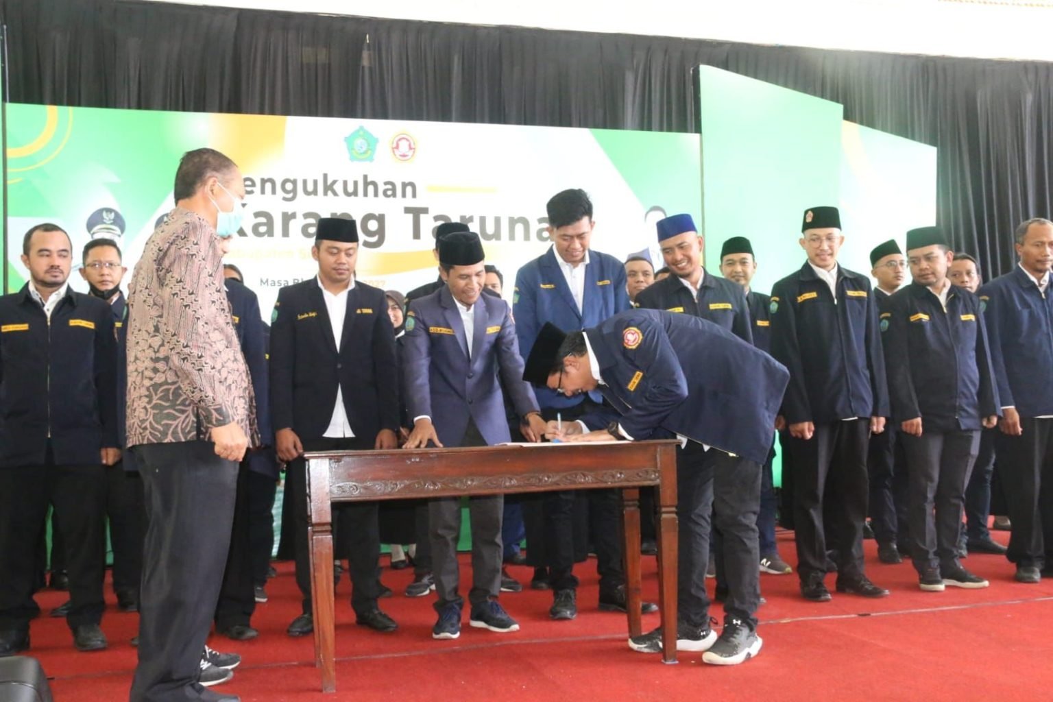 Kepengurusan Karang Taruna Kabupaten Sidoarjo Periode 2022 -2027 Resmi Dikukuhkan Bupati Sidoarjo