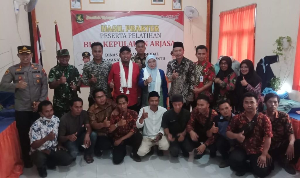 Tingkatkan Potensi, DPMPTS & Naker Sumenep Gelar Pelatihan Kerja Di Kepulauan Arjasa