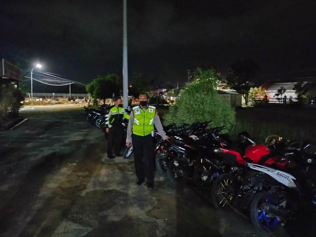Meresahkan Masyarakat, Puluhan Sepeda Motor “ BALI “ Diamankan Satlantas Polres Pamekasan