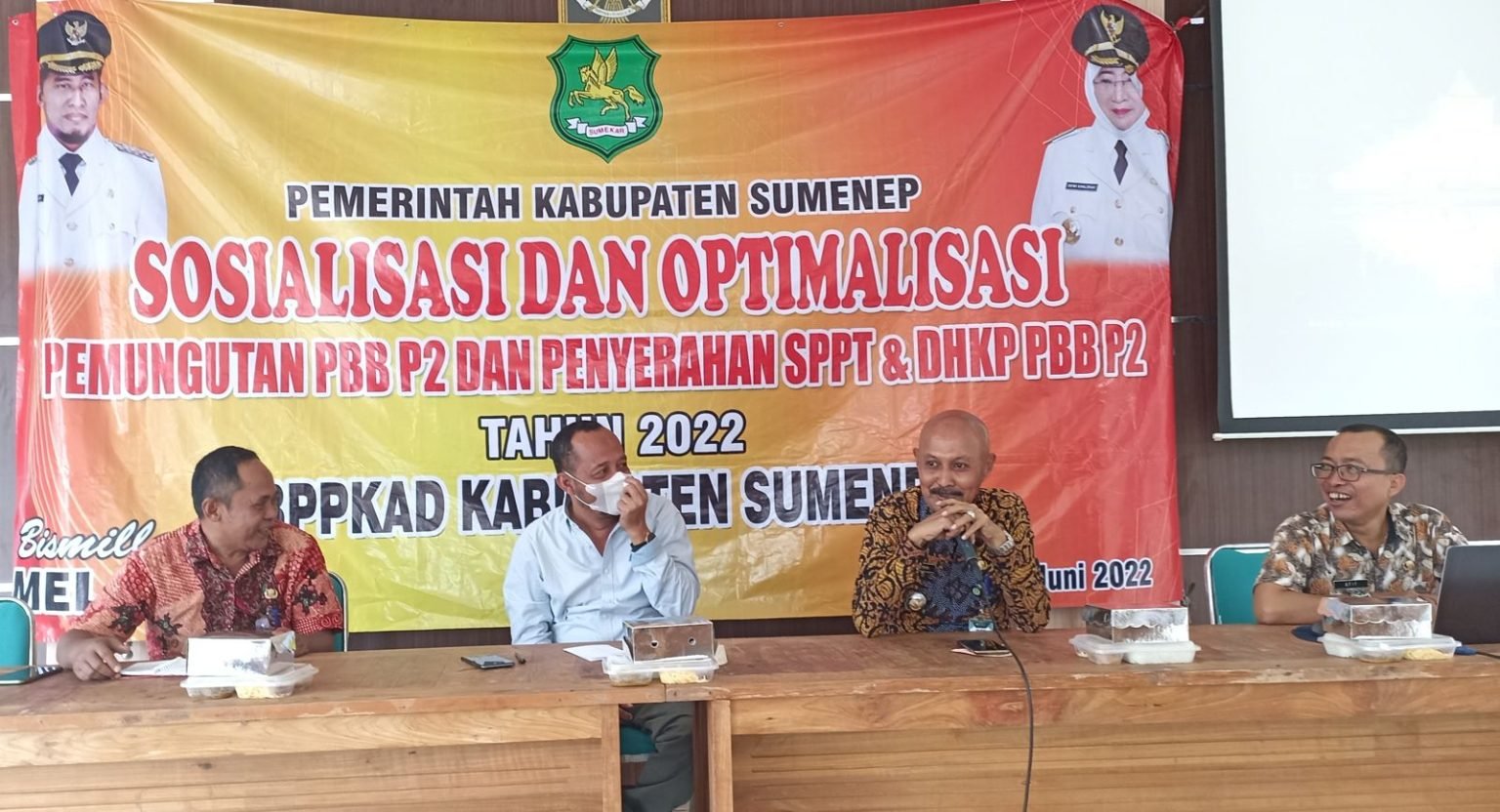 BPPKAD Sumenep Optimalkan Pemungutan PBB P2, Penyerahan SPPT, & DHKP TA 2022